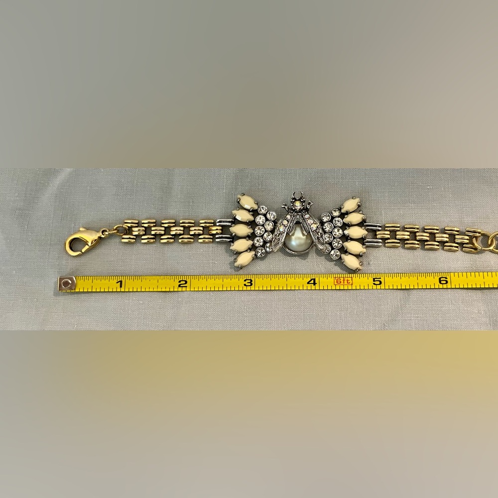Signed Lulu Frost for J.Crew Bracelet - rare find! - Picture 12 of 13
